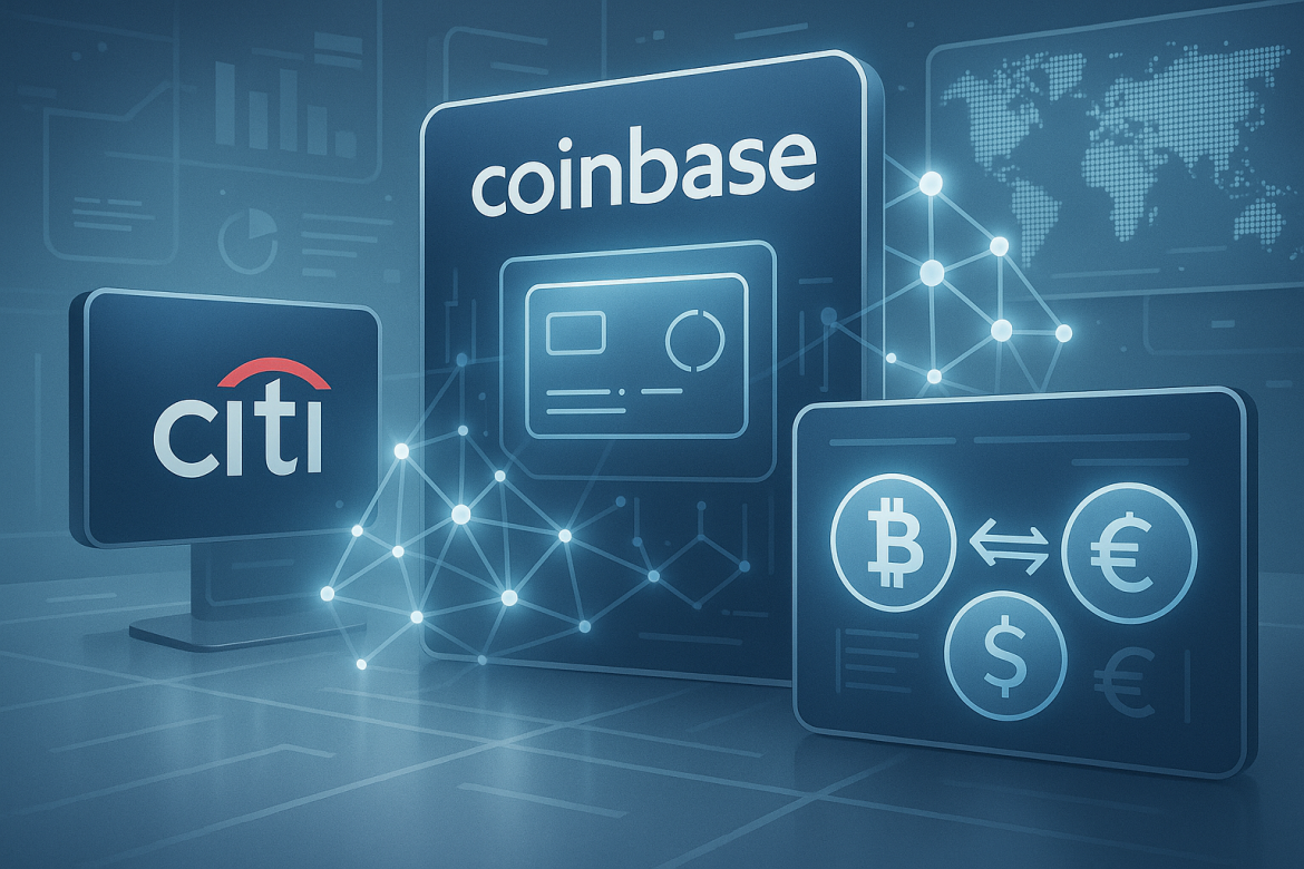 Citigroup and Coinbase partner to expand digital-asset payment capabilities Citigroup and Coinbase partner to expand digital-asset payment capabilities
