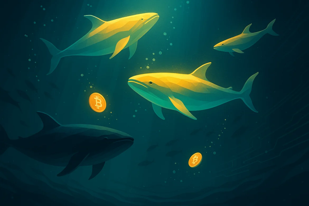 Newbie Bitcoin Whales Now Control 44% Of Realized Cap, Highest Ever