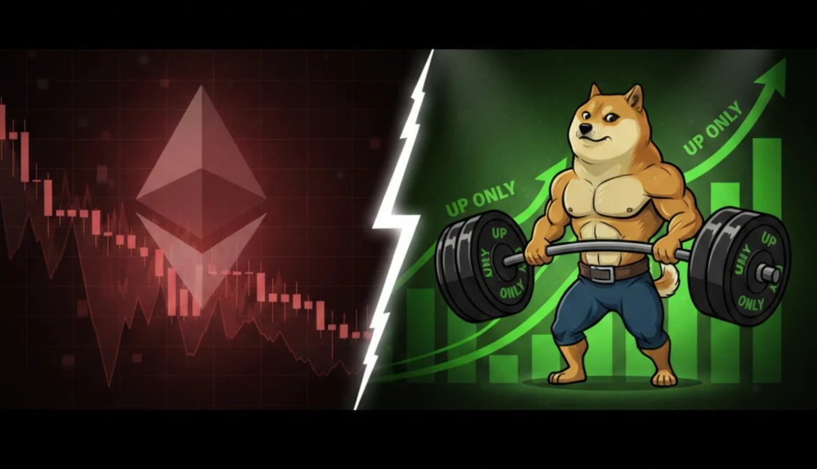 The $ETH Exodus: $ETH Slides to 56th as 'Blue Chip' Crypto Underperforms in the Market